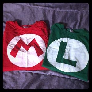 Mario & Luigi Tee Shirt Bundle